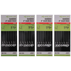 Korum Banded Barbed Hair Rigs